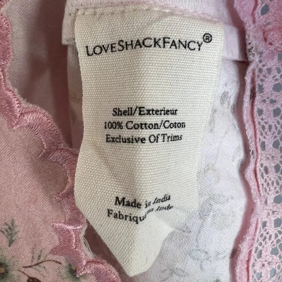 LoveShackFancy Cedella Dress- Honey Dew Pink $425 - Picture 13 of 14